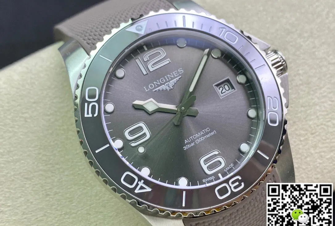 Longines Concas L3.781.4.76.9 ZF Factory 1:1 Best Edition Replica Watch Gray Strap